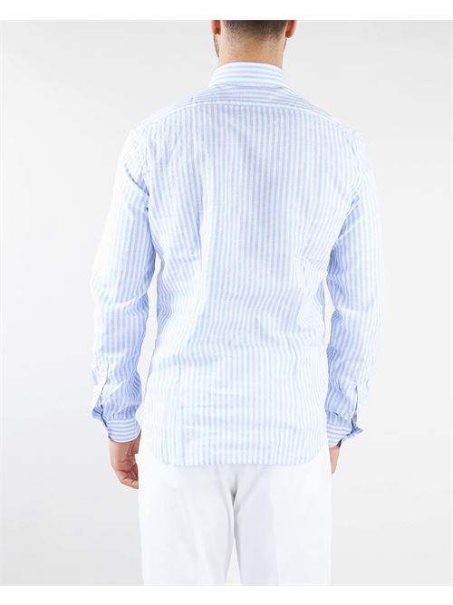Striped linen shirt Manuel Ritz MANUEL RITZ | Shirt | 3432E600L23339780